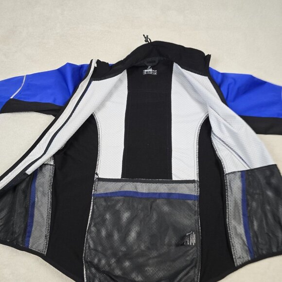 Zorrel Jacket Womens Medium Blue Weather Series Zip Pockets Reflective Coat - Picture 14 of 16